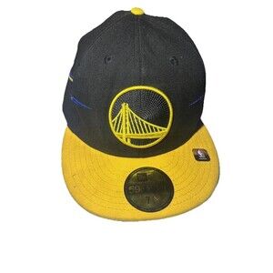 New Era Golden State Warriors Stitched 75th Anniversary 59FIFTY Fitted Cap 7 1/8